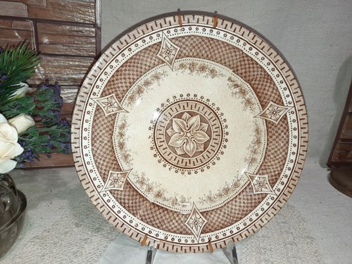 Piatto decoro stilizzato - piatto,