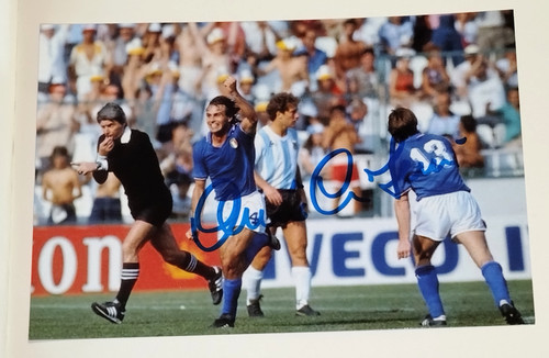 Autografo antonio cabrini foto - cabrini,