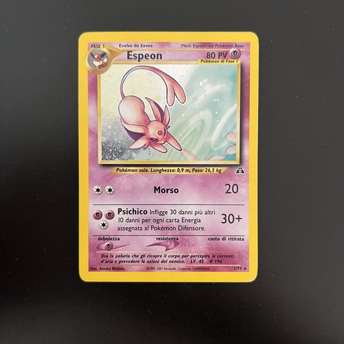 Pokemon card espeon 75 - card,