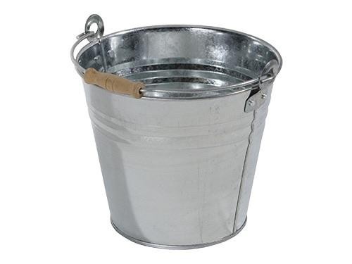 Secchi secchio zincato 12 - secchio,