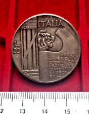 20 lire ITALIA Mussolini