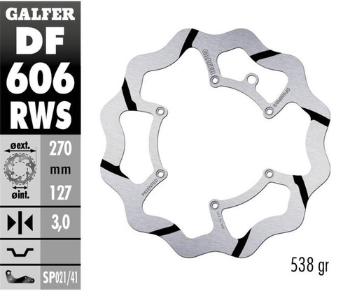 Galfer disco freno anteriore - galfer,