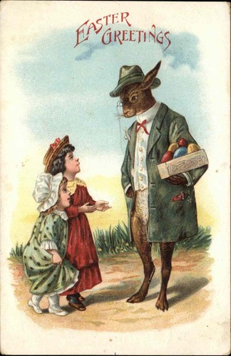 Cartolina pasquale fantasia