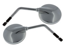 Coppia specchietti cromati