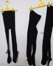 3 Calzetti, Collant Neri-  A 10-12- (1° con fiocchetti 37-39; 2° 10-12)  ONT