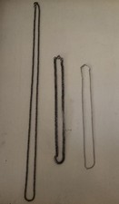 Set di 3 Collane Uomo/Donna Acciaio- Stili Vintage Minimal - Catene Moda