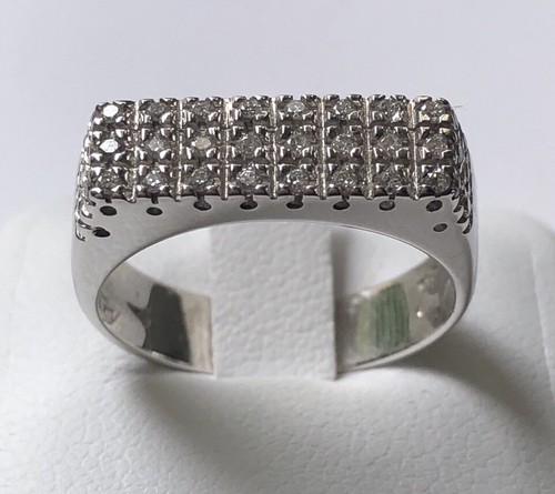 Anello oro bianco 18kt - anello, e