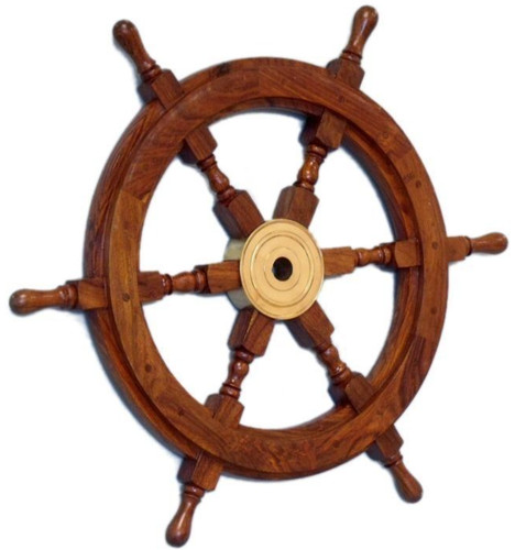 Volante navi legno teak mozzo - volante,