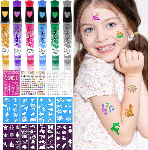 Penne glitter tatuaggi per - glitter,