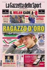GAZZETTA DELLO SPORT ANTONELLI