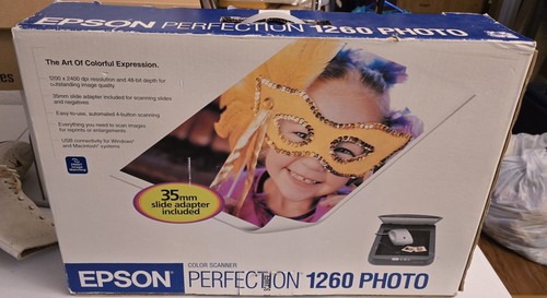 Epson perfection 1260 scanner - epson,