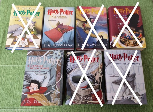 Collezione libri harry - libri, potter