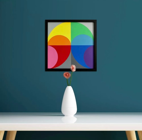 Quadro acrilico originale - , su