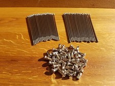 NUOVI raggi RINFORZATI Moto Guzzi 850 T3 + California VA + nipplo 40x ruota posteriore