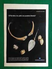 (P32) Pubblicità Advertising Werbung Clipping DIAMANTI GIOIELLI BIBIGI FERRARIS