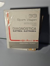 Alfa Romeo 33 & Sportwagon Istruzioni Diagnostica Elettronica Anno 1991