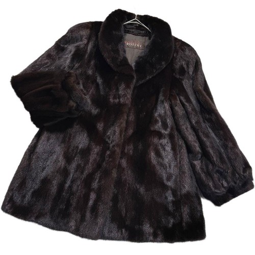 Rotiny mink fur - rotiny, black