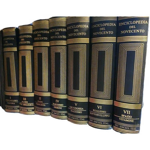 Enciclopedia del novecento - del,