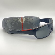 SUNGLASSES PRADA PLUTO SPS05G VINTAGE RETRO ITALY AVIATOR OVERSIZE LUNA ROSSA