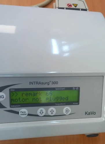 Kavo intrasurg 500 - 500, motore