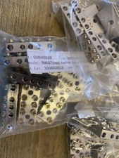 27x lotto morsetti binario di messa a terra blocco a vite barriera ottone