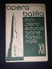 Pagella Opera Balilla 1933-34