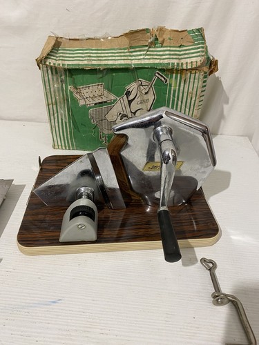 Affettatrice vintage manuale - affettatrice,