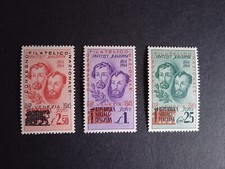 1944 C.L.N.Emissioni Locali Con.Fil.Naz.Venezia (Fratelli Bandiera) 3 valori MNH