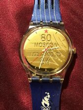 Orologio da polso SWATCH Gent SEBASTIAN COE (GZ149)-NUOVO/NOS-Speciale Olimpico UK