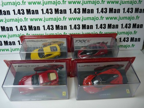 Lot voitures ferrari gt - lot, 1/43