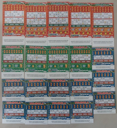 Gratta vinci tombola 20 - vinci,