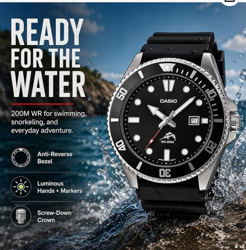 Casio mdv106dd 1a1 orologio - casio,