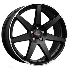CERCHIO IN LEGA MOMO SEVEN 8,5X19 5X112 MATT BLACK POLISHED B15
