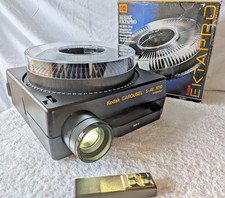 Kodak S-AV 1010. Vario-Retinar 75-120 mm. Telecomando, custodia, giostra, confezione completa.