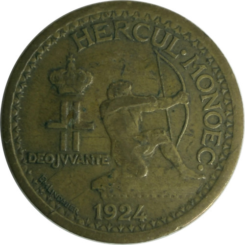 Monaco 1924 50 centesimi - monaco,