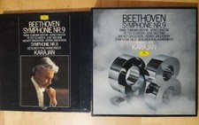 Vinili: Beethoven Sinfonia n. 9 e 8 Karajan Berliner Philarmoniker 1977