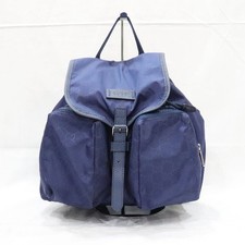 GUCCI GG zaino nylon navy