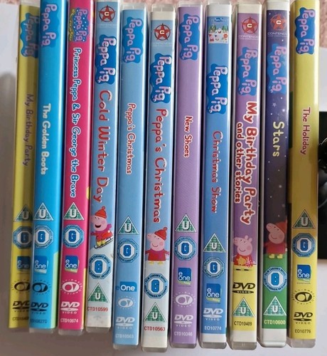 Peppa pig dvds - , christmas