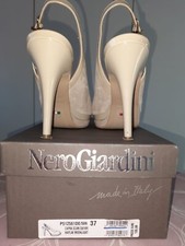 Scarpe Nero Giardini  donna sandali eleganti P512561DE/506 numero 37