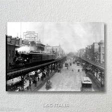 New york 1896 QUADRO STAMPA SU