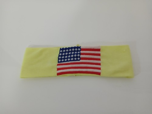 Fascia capelli elastica gialla - capelli,