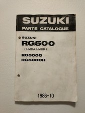 Suzuki RG 500 Parts Catalogue