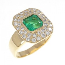 Autentico anello in oro giallo