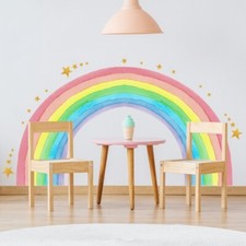 Large Rainbow Wall Stickers