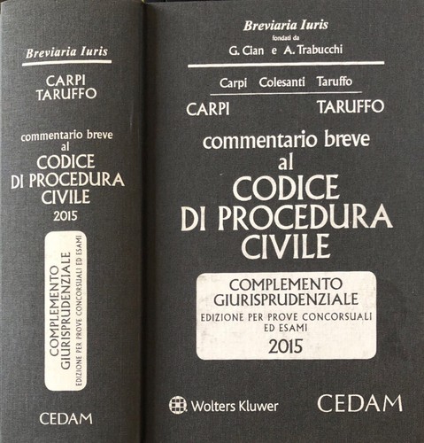 Commentario breve codice di - breve, al