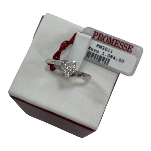 Anello solitario diamante - anello,