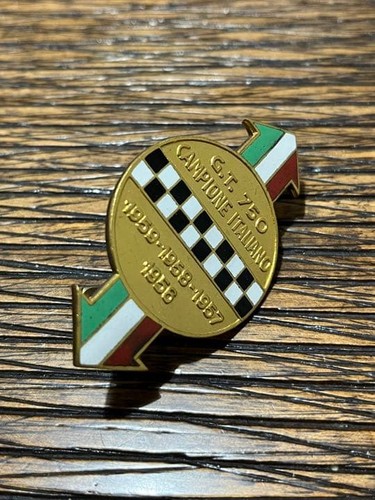 Emblema cloisonné abarth 750 - emblema,