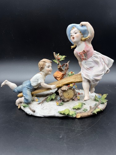Scultura capodimonte bambini - scultura, "bambini