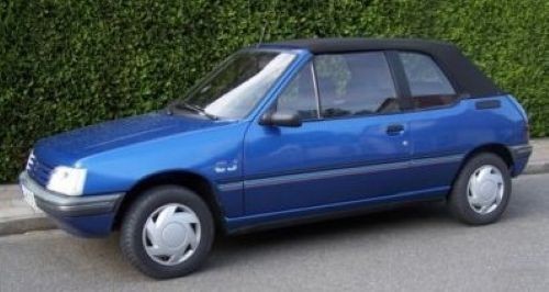 Peugeot 205 cabrio copertura - peugeot,