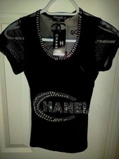 Camicia CHANEL nera PIZZO